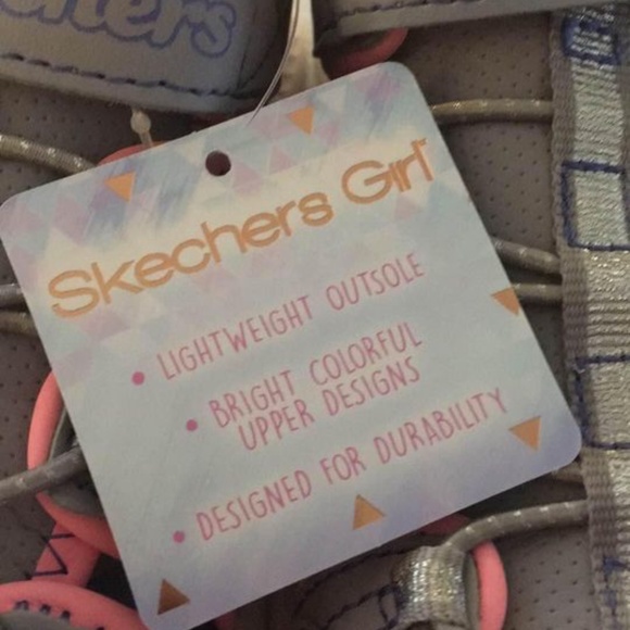 BRAND NEW girl skechers playful trek lightweight sandals / shoes 13 to 5Y - Picture 5 of 7